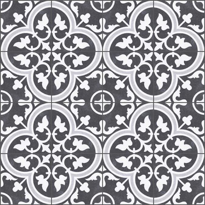 Klinkerflis Hill Ceramic Alhambra 24,7x24,7 Svart