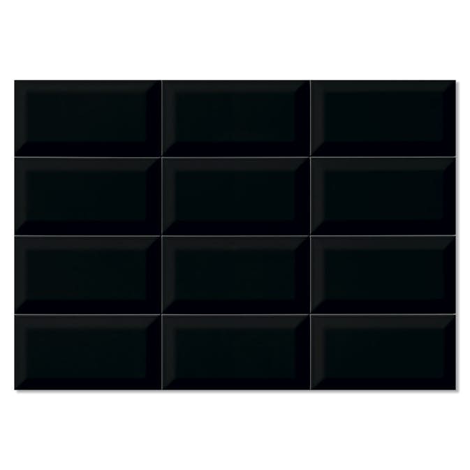 Flis York Hill Ceramic Svart 31,6x45 cm Blank