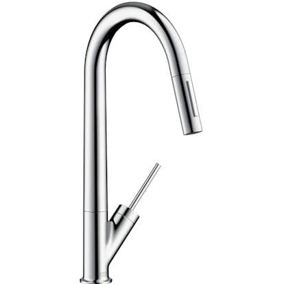 Köksblandare Axor Starck med Utdragbar Pip