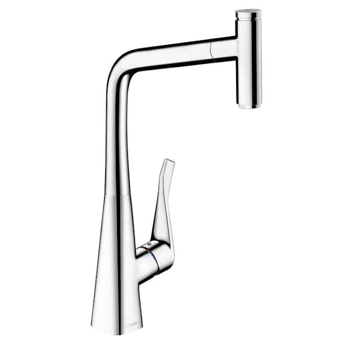 Kjøkkenbatteri Hansgrohe Metris Select 320 med Uttrekkbar Tut