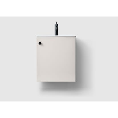 Tvättställsskåp Haven H3/50S med Porslinshandfat