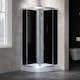 Dusjkabinett Lyfco Regn Sort