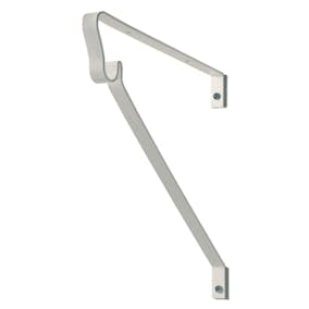 Hylleknekt Lundbergs Kleskrok Tom Hvit