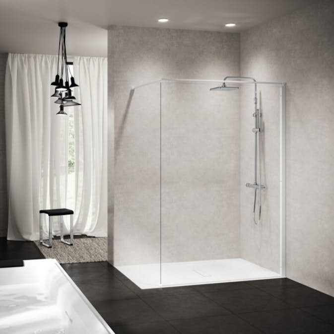 Dusjvegg Novellini Kuadra H