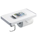 Toalettpapirholder Strand Stainless Kullavik Med Hylle KUL-301