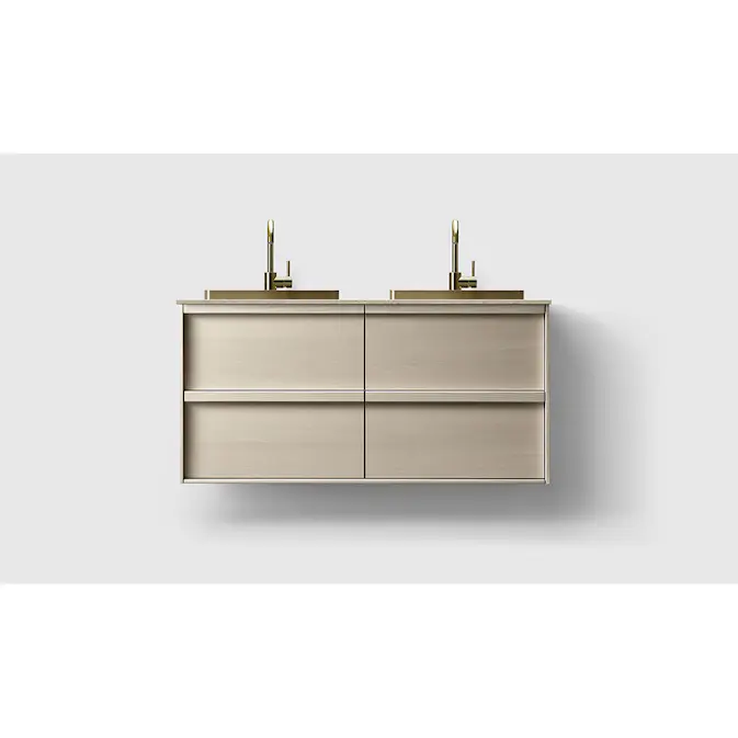 Tvättställsskåp Haven H2/120 med Stenskiva och Handfat