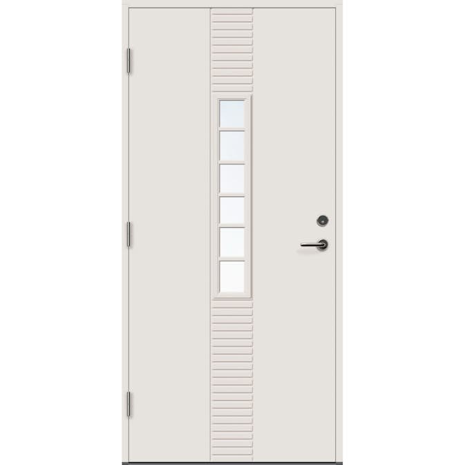 Ytterdør Bygg1 Lillehammer med Kompaktlaminat