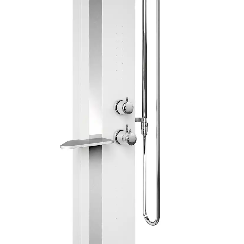 Dusjss yle Novellini Line 1 Standard Hvit Matt Dus Gr LINE1T UN2 dusjss-yle-novellini-line-1-standard-hvit-matt-dus-gr-line1t-un2