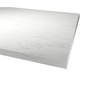 Kantlist Fibo til Benkeplate Marble White 627
