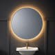 Badrumsspegel Miller Badrum Ambient DIM Classic Rund