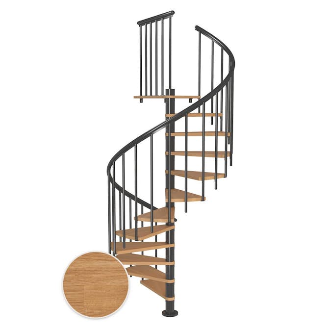 Spiraltrapp Dolle Montréal Eik Oljet Classic 2