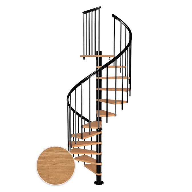 Spiraltrapp Dolle Montréal Eik Oljet Classic 2