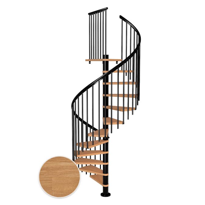 Spiraltrapp Dolle Montréal Eik Oljet Classic 4