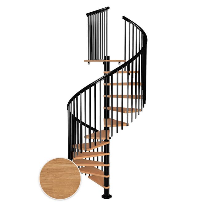 Spiraltrapp Dolle Montréal Eik Oljet Classic 5