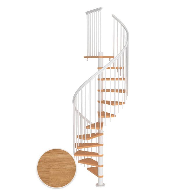 Spiraltrapp Dolle Montréal Eik Oljet Classic 4