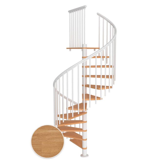 Spiraltrapp Dolle Montréal Eik Oljet Classic 4
