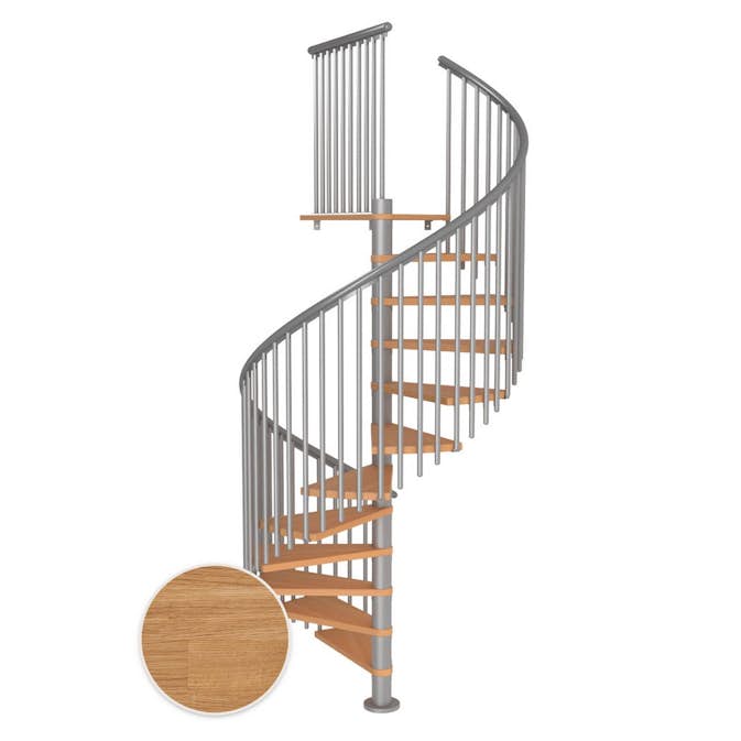 Spiraltrapp Dolle Montréal Eik Oljet Classic 5