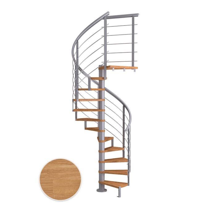 Spiraltrapp Dolle Montréal Eik Oljet Design