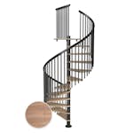 Spiraltrapp Dolle Montréal Eik Hvitoljet Classic 5