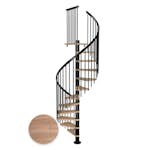 Spiraltrapp Dolle Montréal Eik Hvitoljet Classic 4