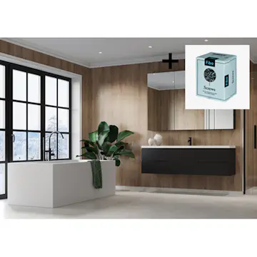 Baderomspanel Fibo 270164 Oak Nature med Monteringsskruer