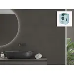 Baderomspanel Fibo 4003-M6080 Grey Terrazzo med Monteringsskruer