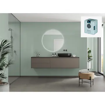 Baderomspanel Fibo 4085-M0830 Light Mint med Monteringsskruer