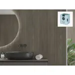 Baderomspanel Fibo 4633-M0500 Dark Wood med Monteringsskruer