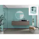 Baderomspanel Fibo 2212 M10 Aquamarine med Monteringsskruer