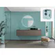 Baderomspanel Fibo 2212 M6015 Aquamarine med Monteringsskruer