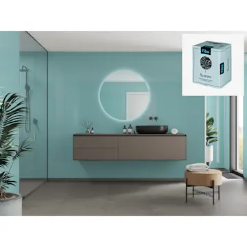 Baderomspanel Fibo 2212 M6040 Aquamarine med Monteringsskruer