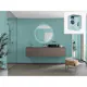 Baderomspanel Fibo 2212 M6040 Aquamarine med Monteringsskruer