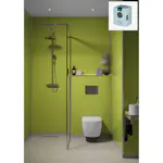 Baderomspanel Fibo 2446 M6060 Lime med Monteringsskruer