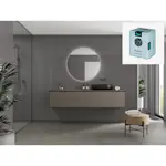 Baderomspanel Fibo 4054 M10 Antracite med Monteringsskruer