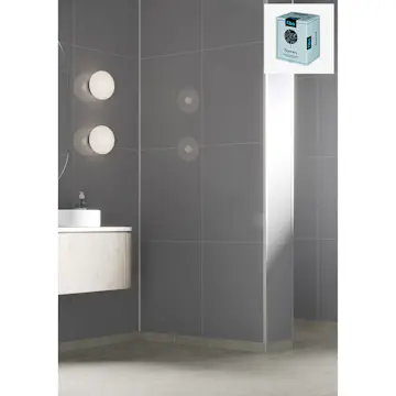 Baderomspanel Fibo 4115 M6060 Medium Grey med Monteringsskruer