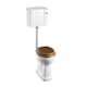 Toalett Burlington P2 Lav 440 mm med Myktstengende Sete