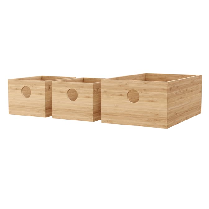 Bokssett FOSSBAD 3Box Bambus
