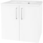 Servantskap FOSSBAD Badinett B60 med Evermite Mineralservant