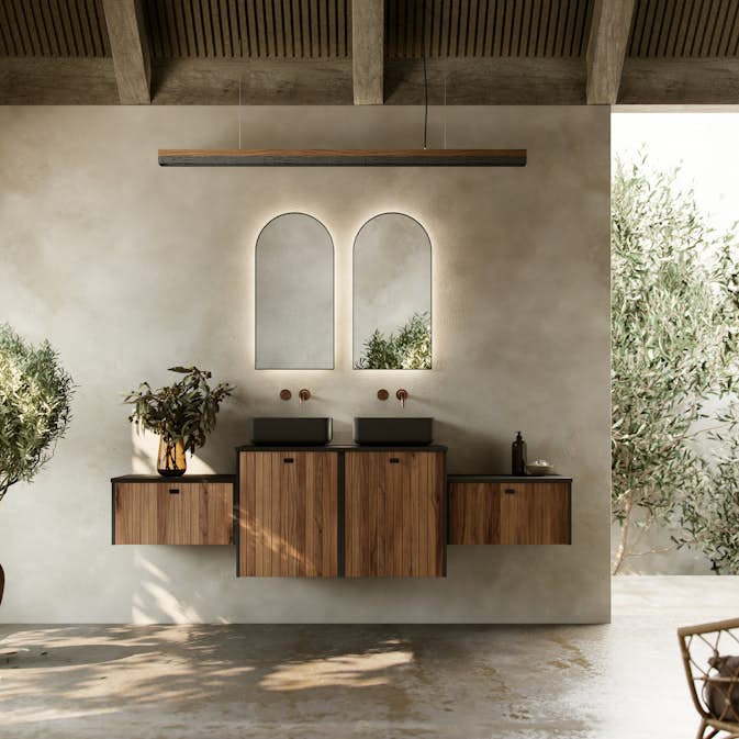 Baderom Miljø FOSSBAD Provence 221 cm