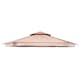 Paviljongtak Hillerstorp Luxor 6-kantet Solskjerm Ø400 cm Beige