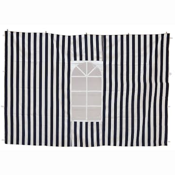 Paviljongvegger Hillerstorp 195x300 cm Blå/Hvit