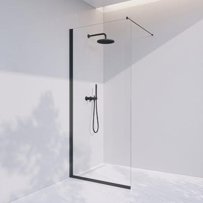 Duschvägg Invitrea Prime PH1 med Glasrengöring
