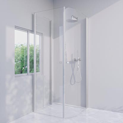 Duschhörn Invitrea Prime PH43 med Glasrengöring