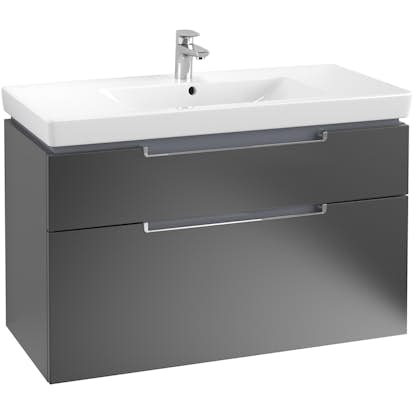 Tvättställsskåp Villeroy & Boch Subway 2.0 med 2 Lådor för Skåpstvättställ