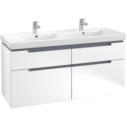 Tvättställsskåp Villeroy & Boch Subway 2.0 för Dubbla Tvättställ