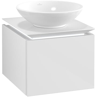 Tvättställsskåp Villeroy & Boch Legato Kompakt 450 med 1 Låda för Ytmonterat Tvättställ