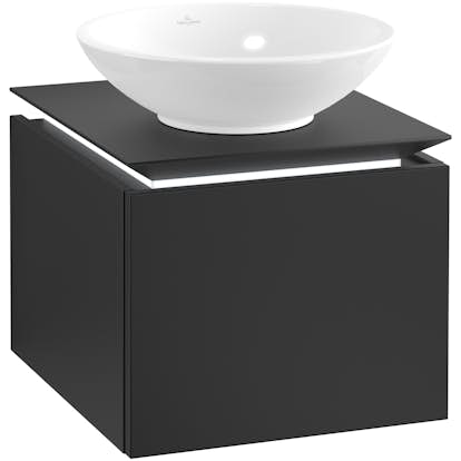 Tvättställsskåp Villeroy & Boch Legato Kompakt 450 med 1 Låda för Ytmonterat Tvättställ