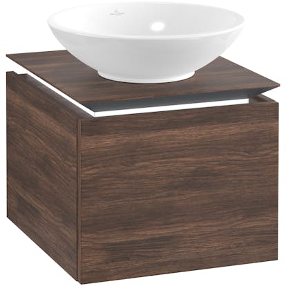 Tvättställsskåp Villeroy & Boch Legato Kompakt 450 med 1 Låda för Ytmonterat Tvättställ