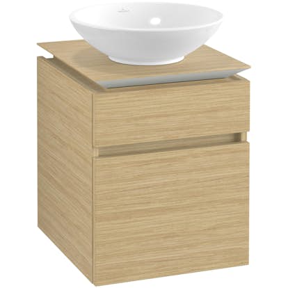 Tvättställsskåp Villeroy & Boch Legato 450 med 2 Lådor för Ytmonterat Tvättställ