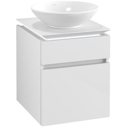Tvättställsskåp Villeroy & Boch Legato 450 med 2 Lådor för Ytmonterat Tvättställ
